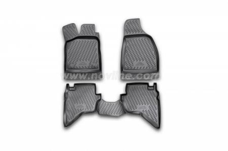 КОВРИКИ В САЛОН MAZDA BT-50 06> 4 ШТ. (ПОЛИУРЕТАН) CARMZD00009