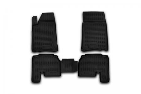 КОВРИКИ В САЛОН SSANG YONG ACTYON SPORTS, 2012-> 4 ШТ. (ПОЛИУРЕТАН) NLC.61.12.210