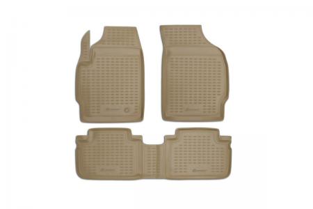 КОВРИКИ В САЛОН FORD ESCAPE 2007->, 3 ШТ. (ПОЛИУРЕТАН, БЕЖЕВЫЕ) NLC1624212