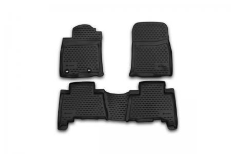 КОВРИКИ В САЛОН TOYOTA LAND CRUISER 150 2013-2015, 2015->, 5 МЕСТ, 4 ШТ. (ПОЛИУРЕТАН) NLC.48.74.210k