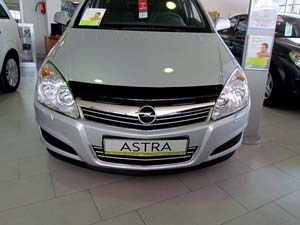ДЕФЛЕКТОР КАПОТА ТЕМНЫЙ OPEL ASTRA 04> NLDSOPAST0412