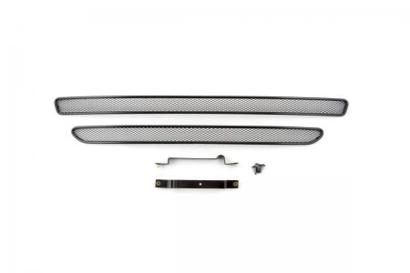 СЕТКА НА БАМПЕР ВНЕШНЯЯ ДЛЯ FORD KUGA 2013-2016, 2 ШТ., ЧЕРН., 10 ММ 01170513101