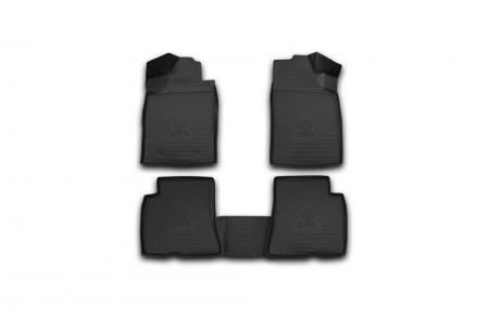КОВРИКИ 3D В САЛОН DONGFENG H 30/S 30, 2014->, 4 ШТ. (ПОЛИУРЕТАН) ORIG.3D.96.01.210