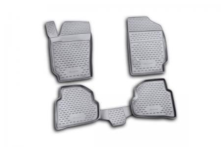 КОВРИКИ В САЛОН VW POLO SEDAN 2010- , 4 ШТ. (ПУ) NLC.51.30.210k