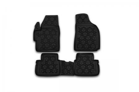 КОВРИКИ В САЛОН DAEWOO MATIZ 2005->, 4 ШТ. (ПОЛИУРЕТАН) ORIG.11.04.210k