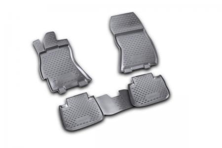 КОВРИКИ В САЛОН SUBARU LEGACY 01/2010->, 4 ШТ. (ПОЛИУРЕТАН) NLC.46.09.210k