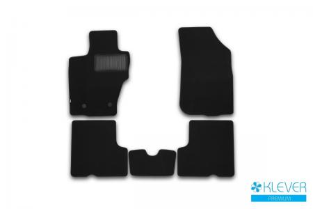 КОВРИКИ В САЛОН KLEVER PREMIUM RENAULT DUSTER 2WD/4WD 2015->, КРОСС., БЕЗ РУЧКИ ДЛЯ ДИСТАНЦИОННОГО ОТКРЫТИЯ ЛЮЧКА БЕНЗОБАКА, 5 ШТ. (ТЕКСТИЛЬ) KVR03413222110kh