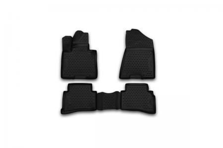 КОВРИКИ 3D В САЛОН HYUNDAI TUCSON, 2015->, 4 ШТ. (ПОЛИУРЕТАН) CARHYN00001