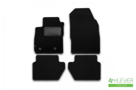 КОВРИКИ В САЛОН KLEVER STANDARD FORD ECOSPORT 2014-2018, КРОСС., 4 ШТ. (ТЕКСТИЛЬ) KVR02169101210kh