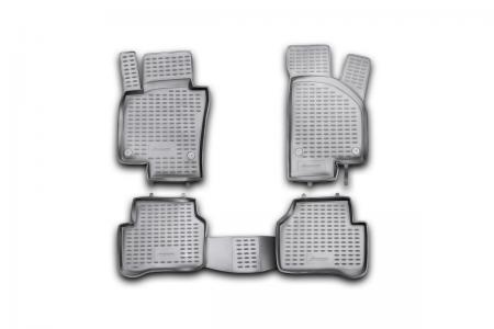 КОВРИКИ В САЛОН VW PASSAT B7 11> 4ШТ. (ПОЛИУРЕТАН) NLC.51.34.210k