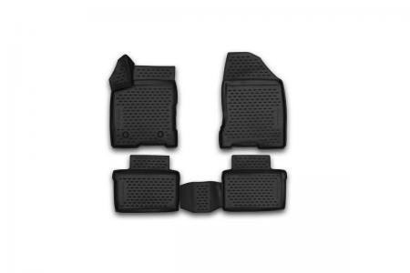 КОВРИКИ 3D В САЛОН LADA VESTA, 2015->, 4 ШТ. (ПОЛИУРЕТАН) CARLD00001k