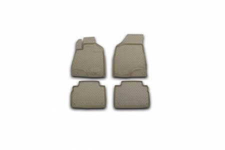 КОВРИКИ В САЛОН TOYOTA HARRIER, 2003->2008, П.Р., 4 ШТ. (ПОЛИУРЕТАН, БЕЖЕВЫЕ) NLC.48.25.212k