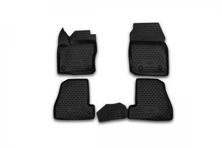 КОВРИКИ В САЛОН FORD FOCUS II 2004-2011, 1-Й РЯД, 2ШТ. (ПОЛИУРЕТАН) NLC.16.03.210f