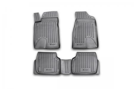 КОВРИКИ В САЛОН KHODRO SAMAND 05> 4 ШТ. (ПОЛИУРЕТАН) NLC.70.01.210