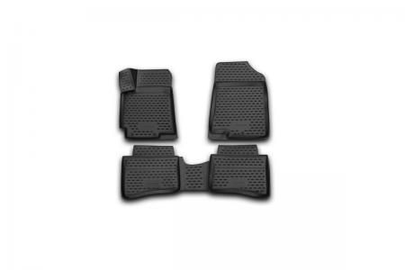 КОВРИКИ 3D В САЛОН HY SOLARIS, 2014->, СЕД., ХБ., 4 ШТ. (ПОЛИУРЕТАН) NLC.3D.20.59.210