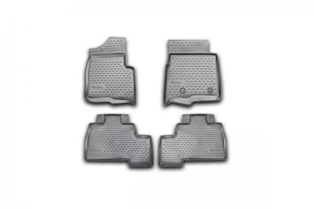 КОВРИКИ В САЛОН FORD F-150 SUPER CREW , 2009-2014, 4 ШТ. (ПОЛИУРЕТАН) NLC.16.38.210k
