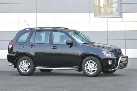 ПОРОГИ ТРУБА D 60 (КОМПЛ 2ШТ) CHERRY TIGGO 2005 -, CTIG.80.0374 CTIG800374