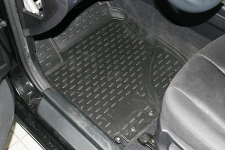КОВРИКИ 3D В САЛОН HYUNDAI ELANTRA, 2007-2010, 4 ШТ. (ПОЛИУРЕТАН) NLC.3D.20.21.210