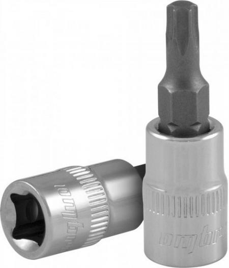 ГОЛОВКА ТОРЦЕВАЯ 1 / 4DR С ВСТАВКОЙ TORX Т-15 OMBRA (114315) 114315