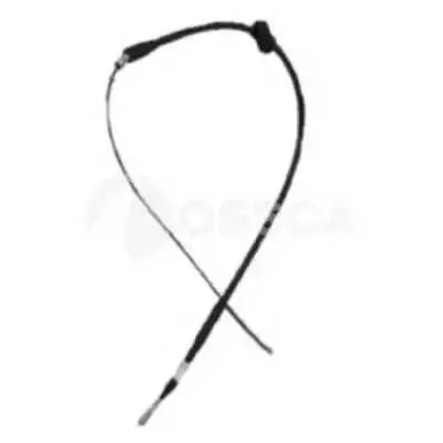 ТРОС РУЧНОГО ТОРМОЗА / AUDI-100 (БАРАБАННЫЙ ТОРМОЗ) 82 - 90 01848