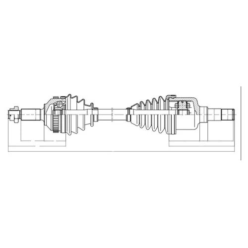    23X641X58,8 ABS: 44T RENAULT: KANGOO 98- PDS0175