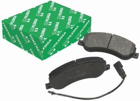 КОЛОДКИ ТОРМОЗНЫЕ ПЕРЕДНИЕ FD-P1724