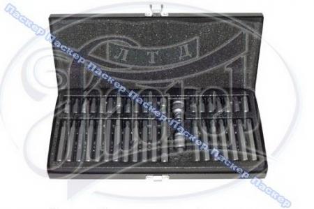 НАБОР БИТ 1/2 INCH, 3/8 INCH, 40 ПР: HEX (6 ГР.), SPLINE (12 ГР.), TORX, В МЕТАЛ. БОКСЕ YT-0400