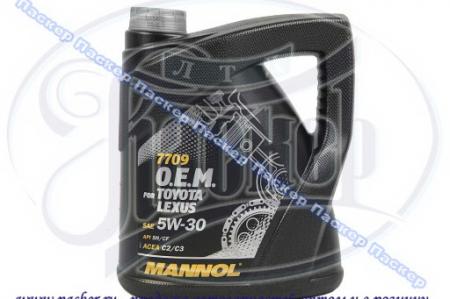 МАСЛО MANNOL  5W30 OEM FOR TOYOTA LEXUS 4Л СИН 1197/7709