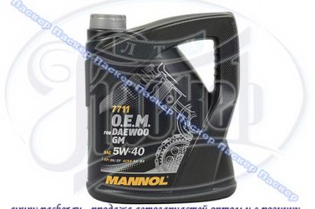  MANNOL  5W40 OEM FOR DAEWOO GM 4  1083/7711