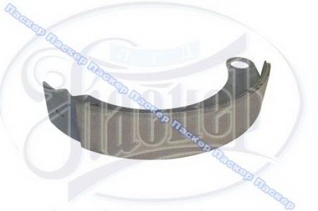 КОЛОДКА ТОРМОЗНАЯ ЗАДНЯЯ КОРОТКАЯ АВТО-ДЕТАЛЬ (НАКЛАДКА ТИИР) 2410-3501091