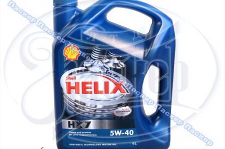  SHELL 5W40 HEL.PLUS HX7 4  