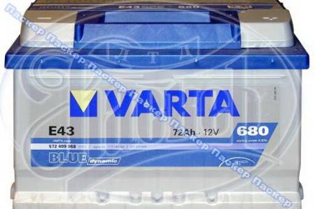   E43 BLUE DYNAMIC 12V 72AH 680A 278X175X175 / -+ / 572409068