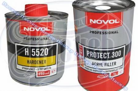 ГРУНТОВКА NOVOL MS 1Л БЕЛАЯ 4+1