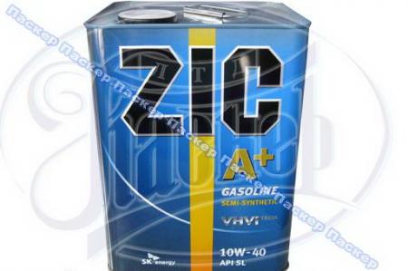 МАСЛО ZIC A 10W40 SL PLUS 6Л П/С
