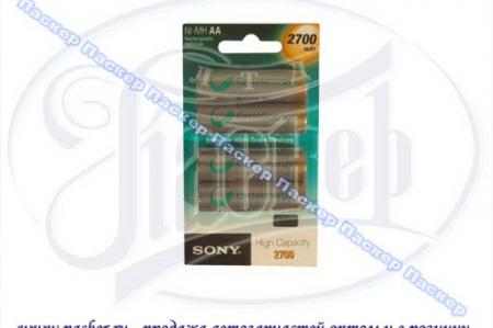  SONY AA 2500 MAH, NI-MH BL-2 HR6