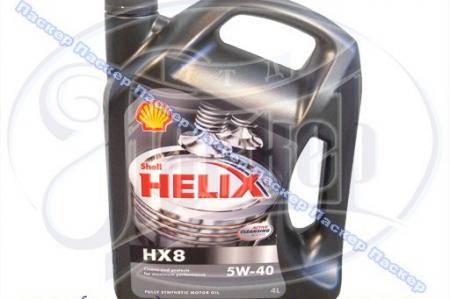  SHELL 5W40 HELIX HX8 SM/CF A3/B3/B4 4  