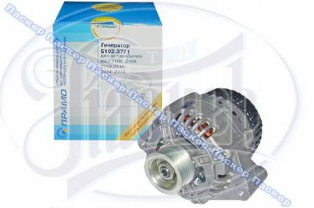 ГЕНЕРАТОР 2108-2110 ПРАМО(ЭЛТРА) 5102.3771 INJ 80А ЛИЦЕНЗИЯ ISKRA 5102.3771