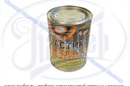 АНТИКОРРОЗИЙНАЯ МАСТИКА БПМ-3 РЕЗИНОБИТУМНАЯ 1,0 КГ EL-0209.01