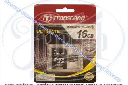   MICRO SDHC CARD 16 TRANSCEND CLASS 10   SD 