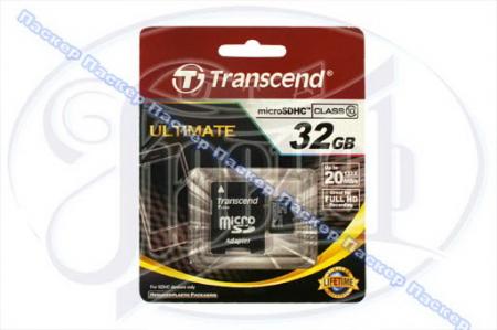   MICRO SDHC CARD 32 TRANSCEND CLASS 10   SD 