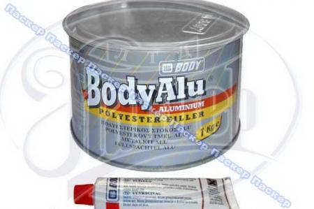 ШПАТЛЕВКА BODY С АЛЮМИНИЕМ 1 КГ 44-111