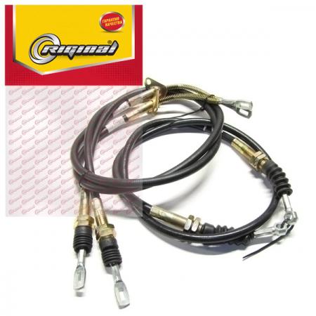 ТРОС СТОЯНОЧНОГО ТОРМОЗА Г-ель К-Т 3 ШТ. ОРИГИНАЛ ГАЗ RG3302-3508800