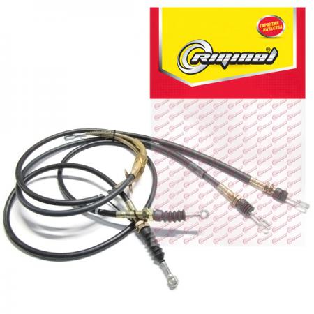 ТРОС СТОЯНОЧНОГО ТОРМОЗА Г-3307,3309 К-Т (3 ШТ.) ОРИГИНАЛ ГАЗ RG3307-3508800