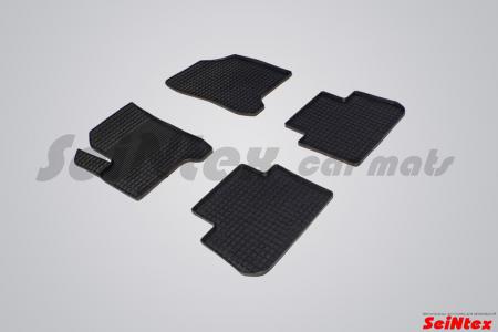 КОВРИКИ САЛОНА РЕЗИНОВЫЕ CITROEN С3 PICASSO (2009-) С ПЕРЕМЫЧКОЙ СЕТКА 01464