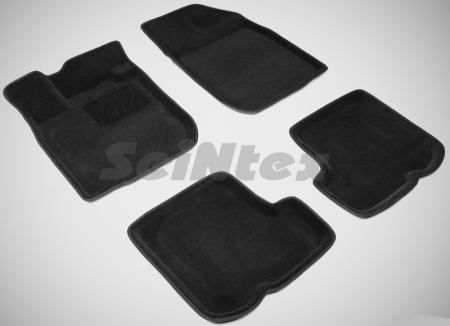 КОМПЛЕКТ КОВРИКОВ 3D RENAULT SANDERO ЧЕРНЫЕ 82166