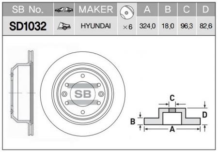   (58411-4H300) SD1032
