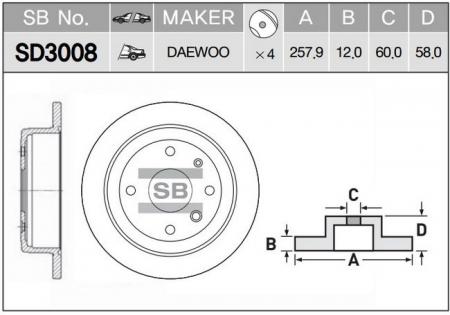    (96389659, 96289387) SD3008