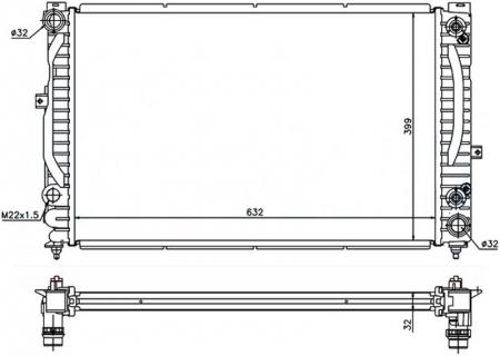  AUDI A4/S4 2.4/2.5TD/2.6/2.8 94-00//AUDI A6/S6 2.4/2.7T/2.8 97-04//VW PASSAT B5(96-05)//SKO AD0004
