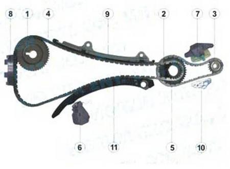     NISSAN QR20DE/QR25DE 05- TK-NS212-G