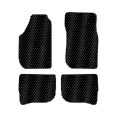 КОВРИКИ САЛОНА AUDI 100 IV (C4) (1990-1994) EVA, КОМПЛЕКТ, ЧЕРНЫЕ KSA10890BK